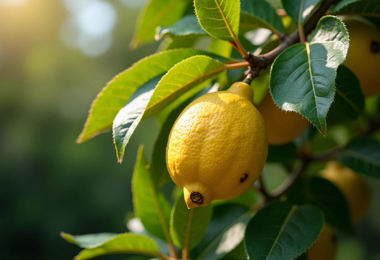 citronnier feuilles