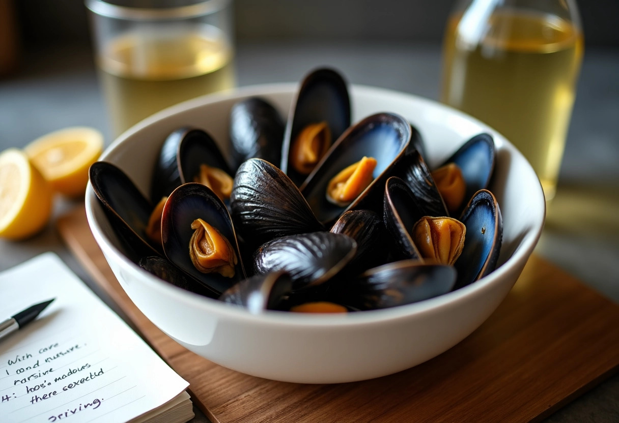 moules alimentation