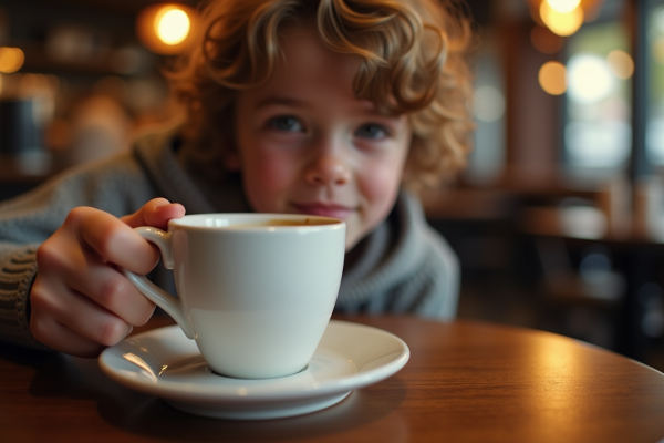 Âge légal pour boire du café : quelle est la réglementation en vigueur ?