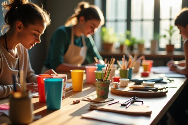 Atelier gobelets : l’art de la réutilisation créative pour un monde plus écoresponsable