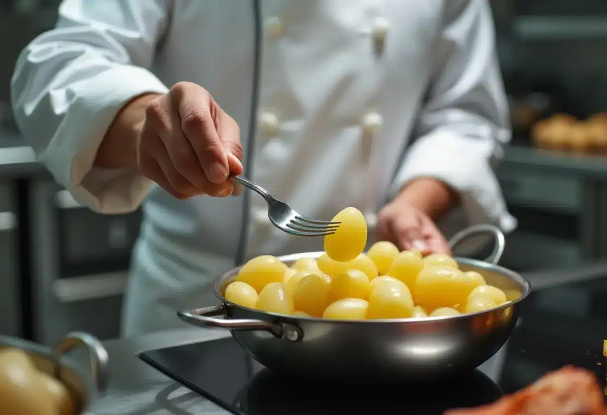 Temps de cuisson des pommes de terre à l’eau : secrets de chefs étoilés